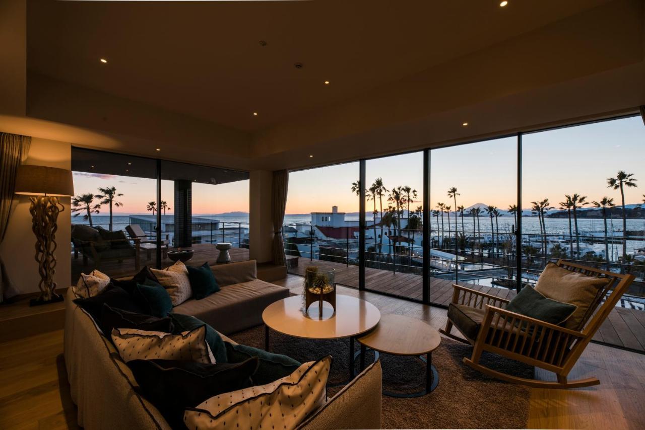 Malibu Hotel Zushi Bagian luar foto